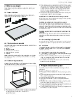 Preview for 5 page of Thermador CIT304YB Installation Manual