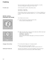 Preview for 11 page of Thermador CIT365DS Use And Care Instructions Manual