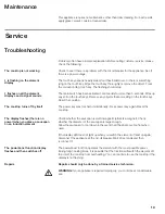 Preview for 18 page of Thermador CIT365DS Use And Care Instructions Manual