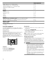 Предварительный просмотр 56 страницы Thermador CIT365TB Use And Care Manual