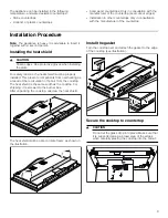 Предварительный просмотр 9 страницы Thermador cit36xkbb Installation Instructions Manual