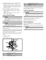 Предварительный просмотр 10 страницы Thermador cit36xkbb Installation Instructions Manual