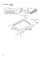 Предварительный просмотр 17 страницы Thermador CLS365 Series Installation Instructions Manual