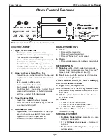 Предварительный просмотр 9 страницы Thermador CM301 Care And Use Manual