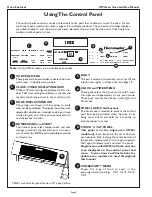 Предварительный просмотр 10 страницы Thermador CM301 Care And Use Manual