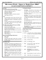 Preview for 24 page of Thermador CM301 Care And Use Manual