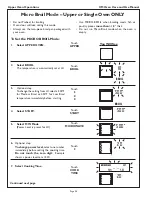 Preview for 30 page of Thermador CM301 Care And Use Manual