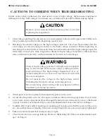 Preview for 6 page of Thermador CM301B Service Manual