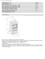 Preview for 2 page of Thermador CM302 Specifications