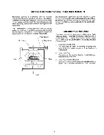 Preview for 7 page of Thermador CMT21 THERMATRONIC II Care And Use Manual