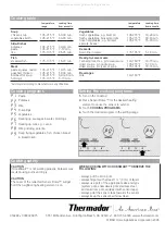 Preview for 2 page of Thermador CookSmart CES304FS Quick Reference Manual