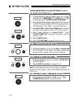 Preview for 18 page of Thermador CT127N/227N Care And Use Manual