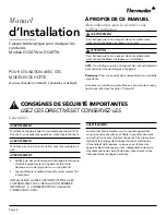 Preview for 6 page of Thermador DC36TW Installation Manual