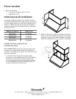 Предварительный просмотр 12 страницы Thermador DCT3016W Installation Manual