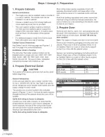 Preview for 3 page of Thermador DM301 Installation Instructions Manual