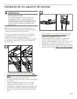 Предварительный просмотр 47 страницы Thermador DWHD Series Installation Instructions Manual