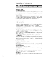 Preview for 12 page of Thermador DWHD44E Care And Use Manual