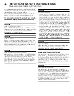 Preview for 5 page of Thermador DWHD560C Series Use And Care Manual