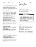 Preview for 6 page of Thermador DWHD64CF Use And Care Manual