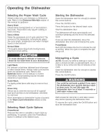 Preview for 13 page of Thermador DWHD64CF Use And Care Manual