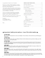 Preview for 4 page of Thermador DWHD94BF Use And Care Manual