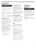 Preview for 7 page of Thermador FREEDOM T18ID80 User Manual