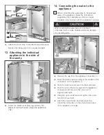 Предварительный просмотр 23 страницы Thermador FREEDOM T24IR70 Installation Instructions Manual