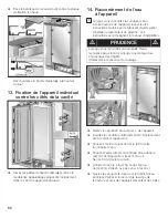 Предварительный просмотр 56 страницы Thermador FREEDOM T24IR70 Installation Instructions Manual