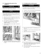 Предварительный просмотр 19 страницы Thermador FREEDOM T36BT71FSE Installation Instructions Manual