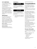 Preview for 4 page of Thermador FREEDOM T36IT71FNS Use & Care Manual