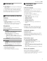 Preview for 5 page of Thermador Freedom THREFR633 Use & Care Manual