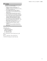 Preview for 13 page of Thermador Freedom THREFR633 Use & Care Manual