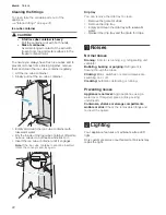 Preview for 22 page of Thermador Freedom THREFR633 Use & Care Manual