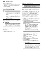 Preview for 58 page of Thermador Freedom THREFR633 Use & Care Manual