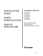 Thermador FreedomT24UR925LS Installation Manual preview