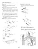 Предварительный просмотр 8 страницы Thermador HDDW 36DS Installation Manual