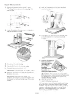 Предварительный просмотр 9 страницы Thermador HDDW 36DS Installation Manual