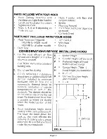 Предварительный просмотр 12 страницы Thermador HDI42 Installation And Use Instructions Manual