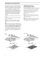 Preview for 4 page of Thermador HMCB36FS/01 Installation Manual