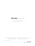 Preview for 32 page of Thermador HMCB36FS/01 Installation Manual