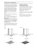 Preview for 5 page of Thermador HMIB40HS/01 Installation Manual