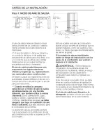 Preview for 27 page of Thermador HMIB40HS/01 Installation Manual