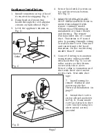 Preview for 7 page of Thermador HNW36 Installation Instructions Manual