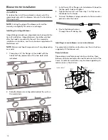 Предварительный просмотр 16 страницы Thermador HPCN36WS Installation Instructions Manual