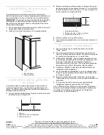 Предварительный просмотр 64 страницы Thermador KBUDT4250A Installation Instructions Manual