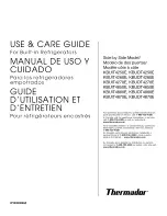 Предварительный просмотр 1 страницы Thermador KBUDT4250E Use & Care Manual