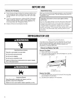 Предварительный просмотр 4 страницы Thermador KBUDT4250E Use & Care Manual