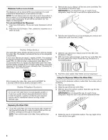 Предварительный просмотр 8 страницы Thermador KBUDT4250E Use & Care Manual