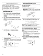 Предварительный просмотр 46 страницы Thermador KBUDT4250E Use & Care Manual