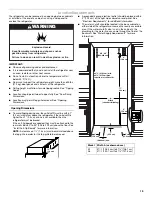 Предварительный просмотр 15 страницы Thermador KBUDT4255E Installation Instructions Manual